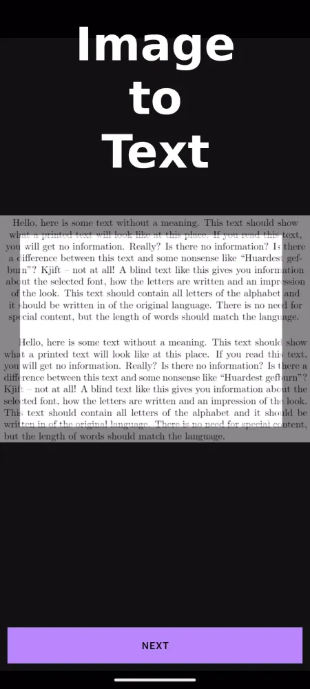 Image to Text应用截图