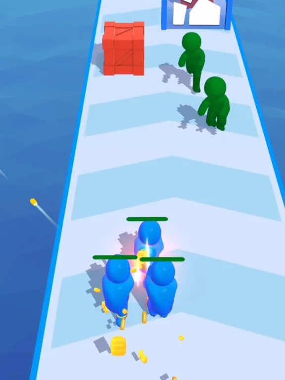 ภาพหน้าจอของ Running Dudes: Upgrade2Survive iPad 