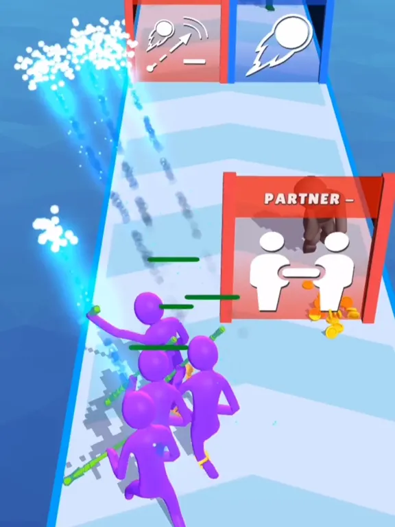 ภาพหน้าจอของ Running Dudes: Upgrade2Survive iPad 