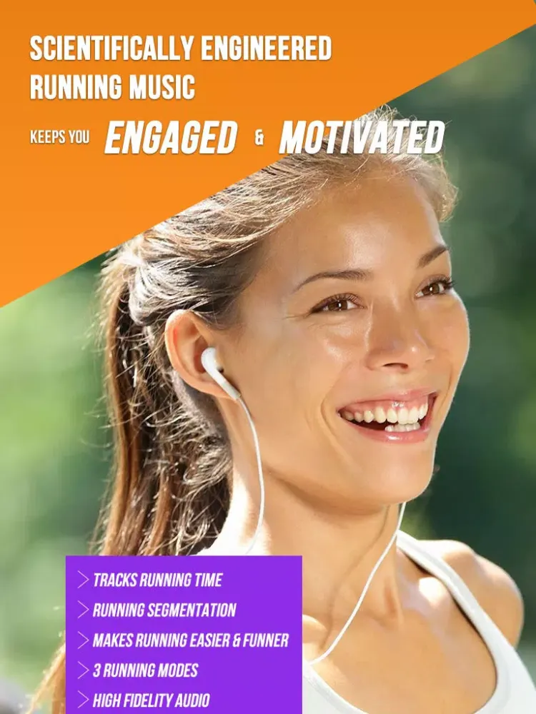 Capturas de tela do Running Music Trainer iPad 