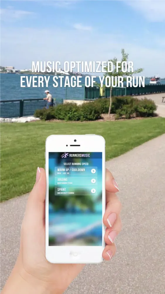 Capturas de tela do Running Music Trainer
