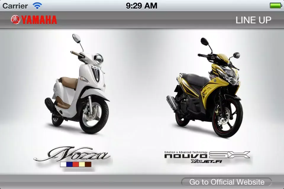 Yamaha VietNam स्क्रीनशॉट