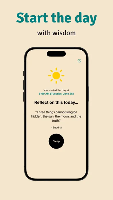 Tangkapan skrin Reset: Start new everyday