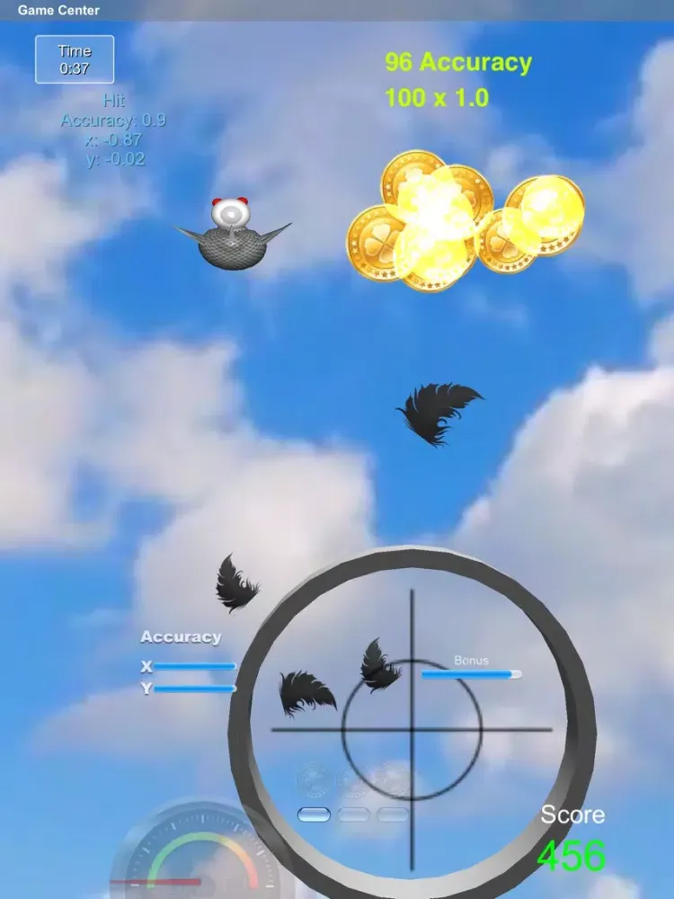 Tangkapan skrin Ducking 3D, Animated, Shooting Arcade Action Game iPad 