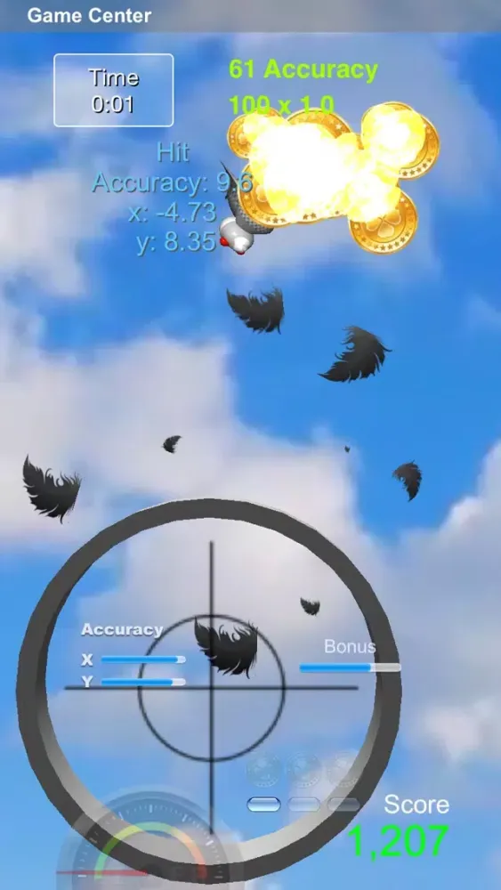 Tangkapan skrin Ducking 3D, Animated, Shooting Arcade Action Game