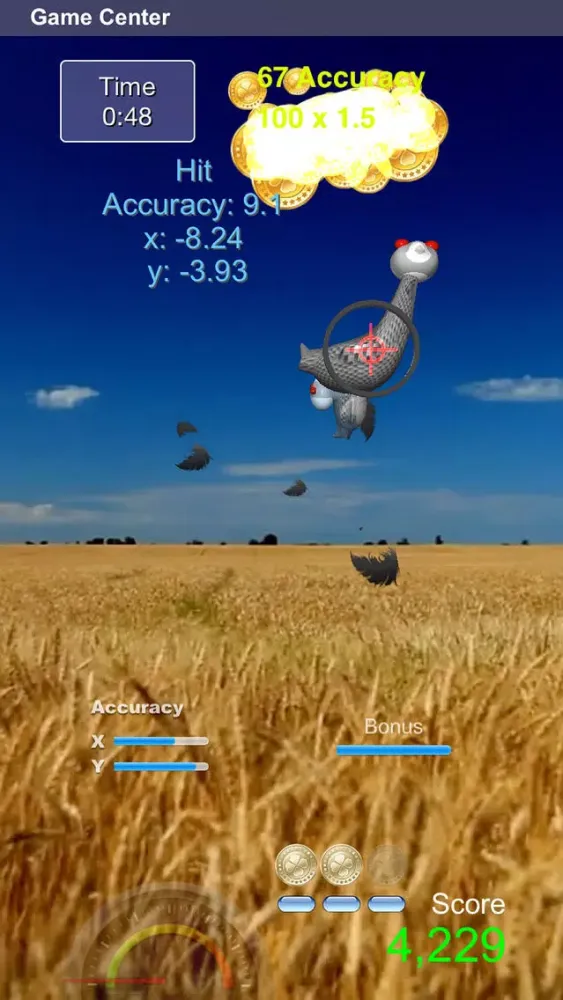 Tangkapan skrin Ducking 3D, Animated, Shooting Arcade Action Game