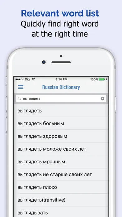 Screenshot di Russian Dictionary +