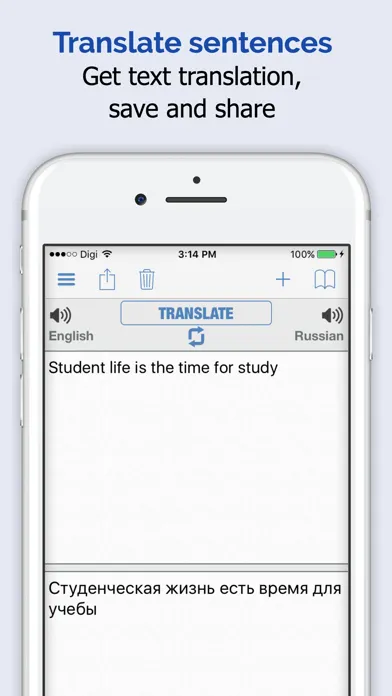 Screenshot di Russian Dictionary +