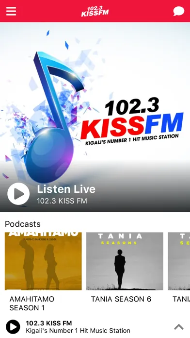 102.3 KISS FM Ekran Görüntüleri