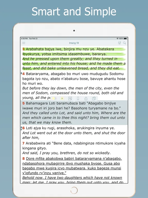 Kinyarwanda Bible. Biblia Yera iPad  স্ক্রিনশট
