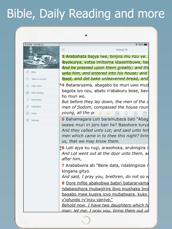 Kinyarwanda Bible. Biblia Yera iPad  স্ক্রিনশট