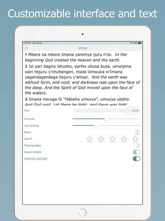 Kinyarwanda Bible. Biblia Yera iPad  স্ক্রিনশট