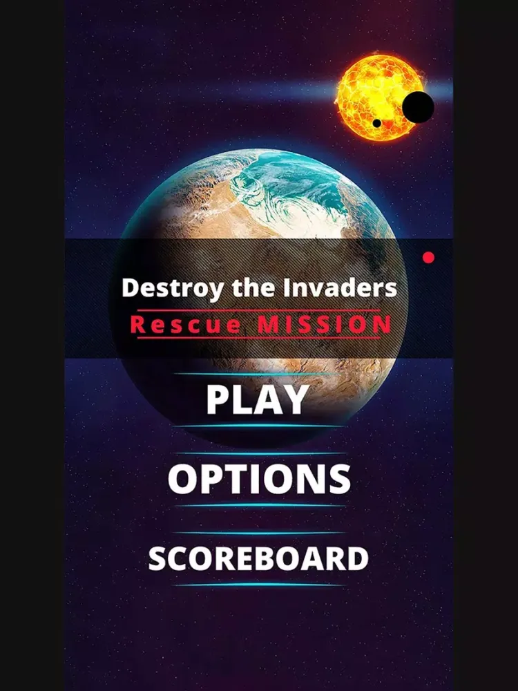 Destroy the Invaders iPad  스크린샷