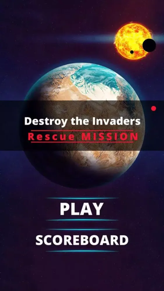 Destroy the Invaders 스크린샷