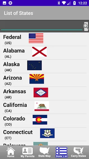 Screenshot di CCW – Concealed Carry 50 State