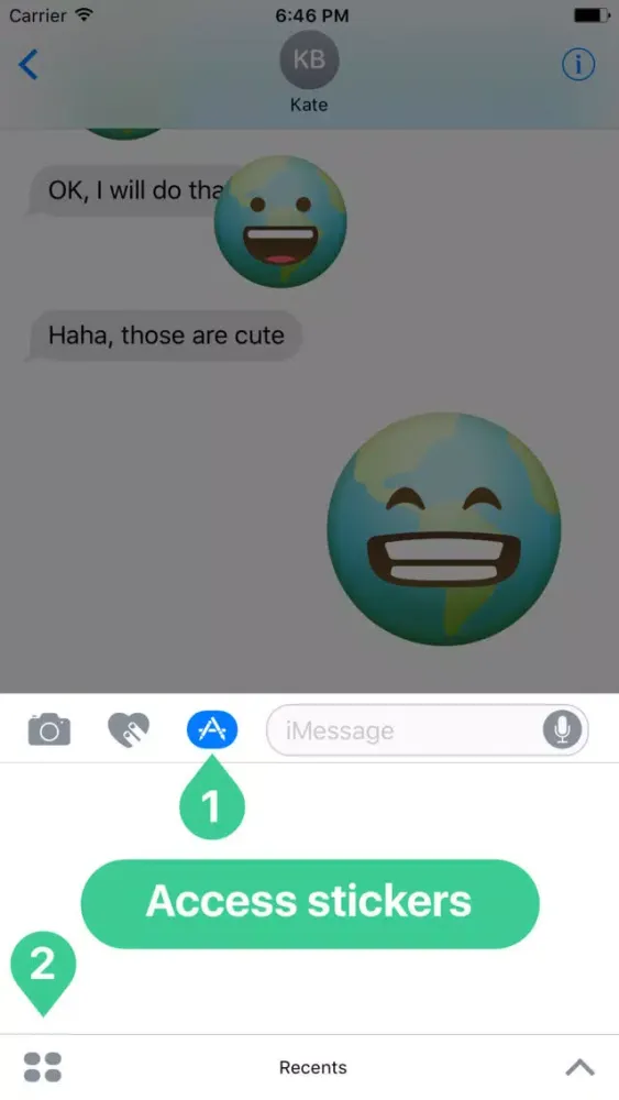 Earthmoji - Fun & cute planet Earth emoji stickers 스크린샷
