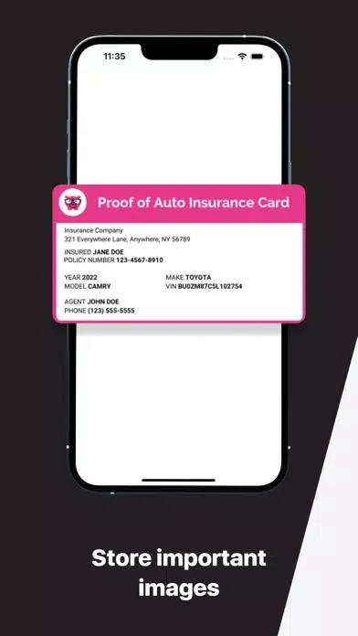 Capturas de tela do Vehicle Information Tracker