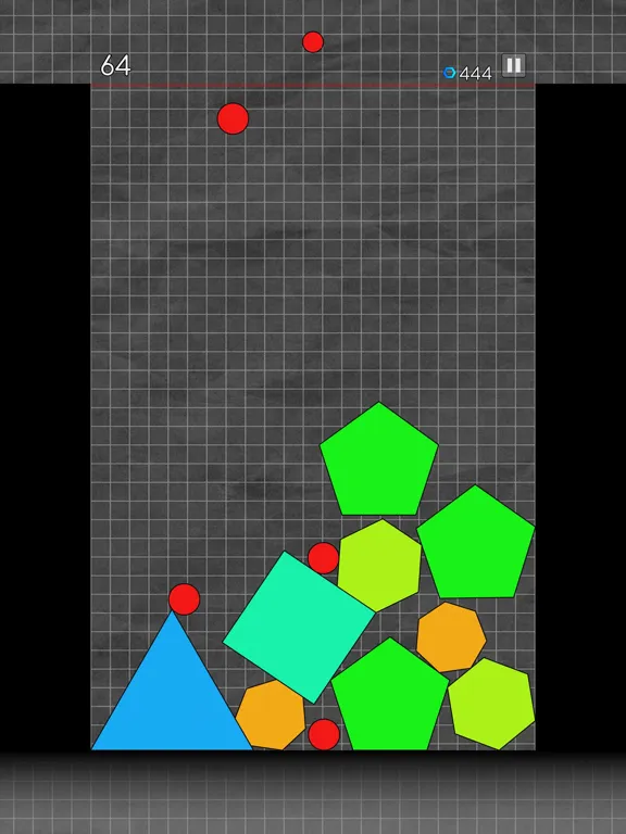 Ảnh chụp màn hình của Shapes! Dropping Game iPad 