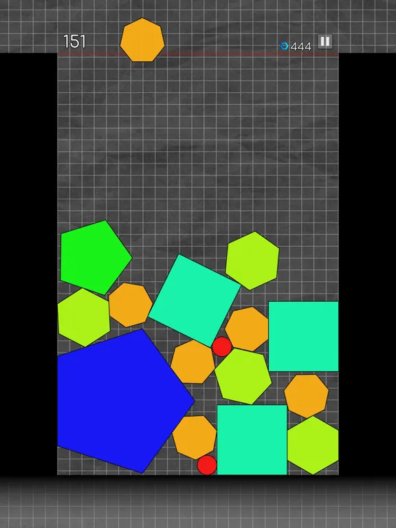 Ảnh chụp màn hình của Shapes! Dropping Game iPad 