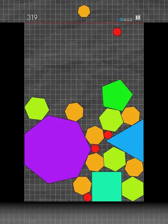 Ảnh chụp màn hình của Shapes! Dropping Game iPad 