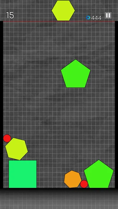 Ảnh chụp màn hình của Shapes! Dropping Game