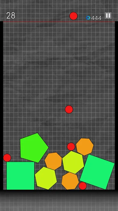 Ảnh chụp màn hình của Shapes! Dropping Game