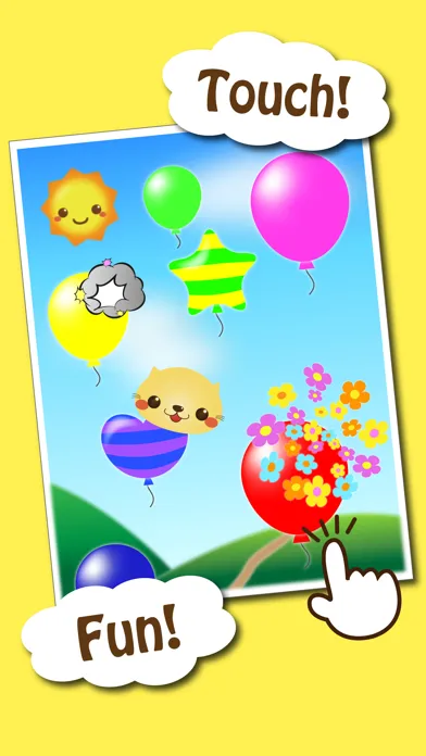 Pop Balloons for Babies! -Free سکرین شاٹس