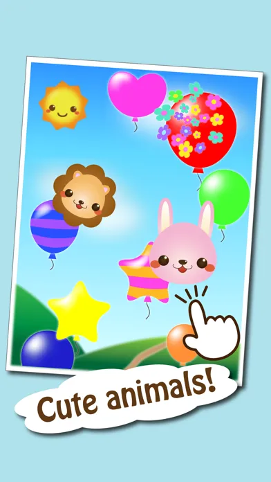 Pop Balloons for Babies! -Free سکرین شاٹس