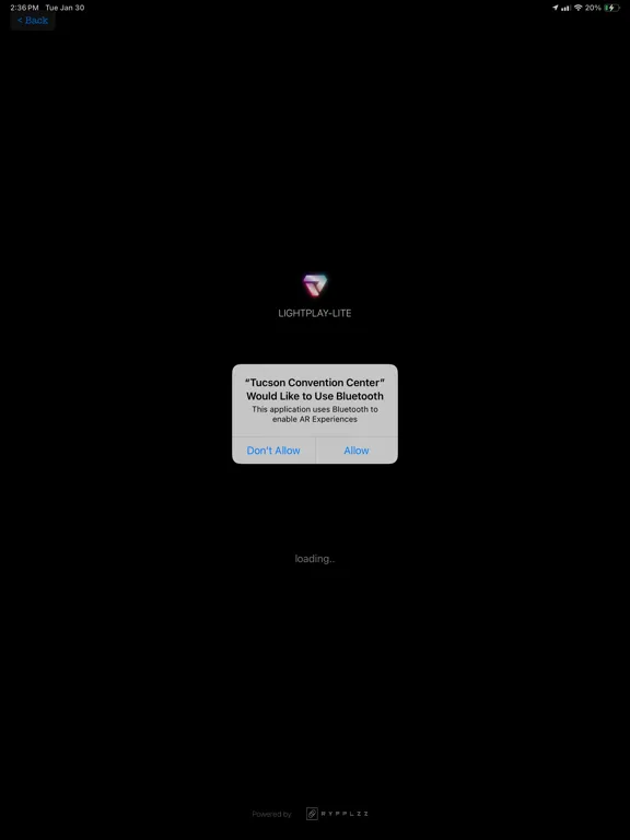 Tucson Convention Center App iPad  Screenshots