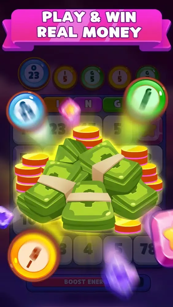 Скриншоты Bingo Boost win real money