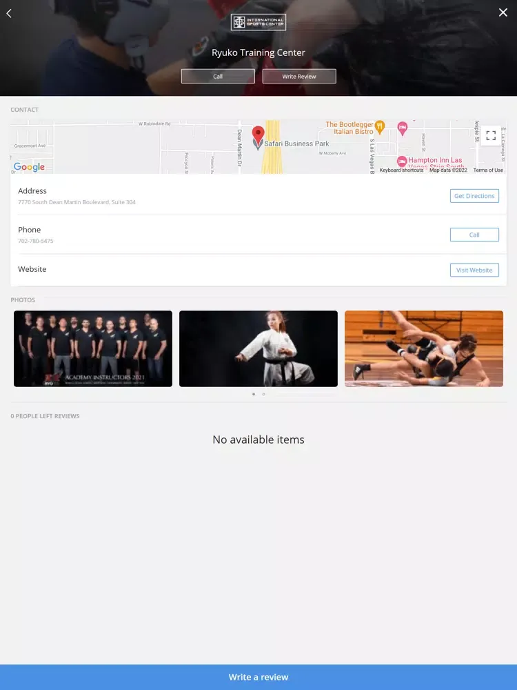 Ryuko Training Center iPad  سکرین شاٹس