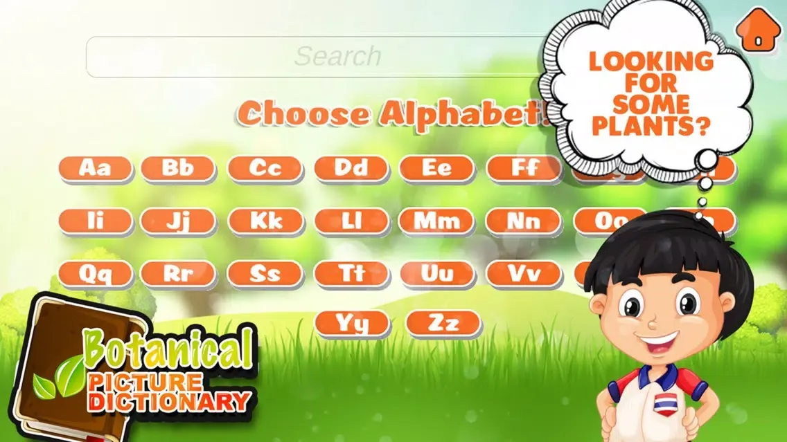 Zrzuty ekranu Botany Picture Dictionary