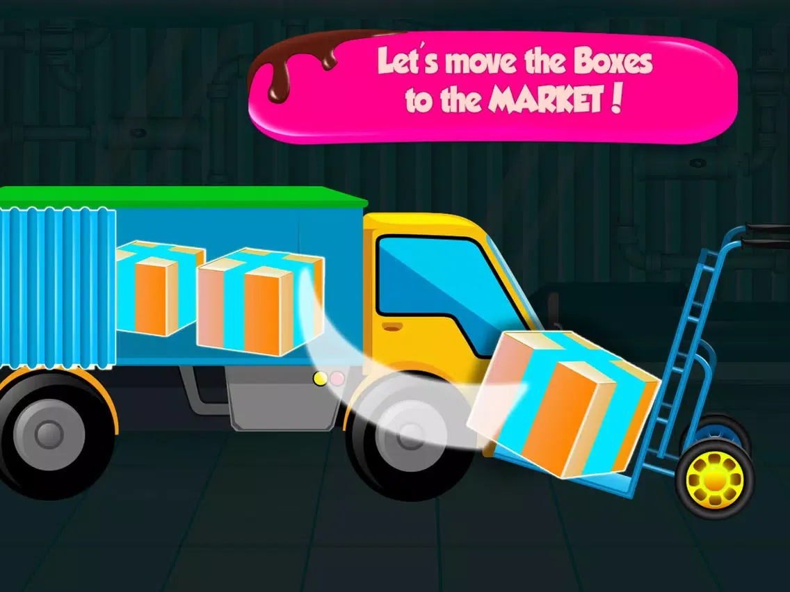 Tangkapan skrin Tasty Candy Chocolate Factory iPad 