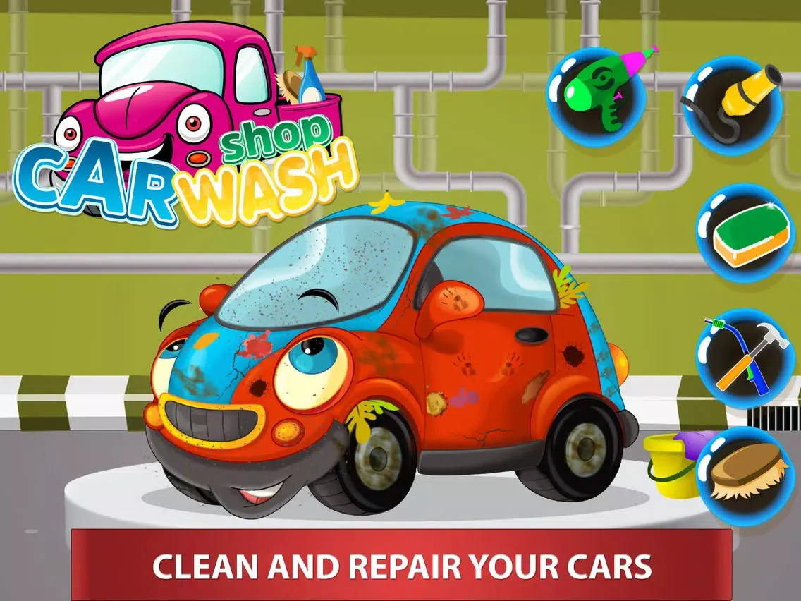Super Car Wash & Design iPad  سکرین شاٹس