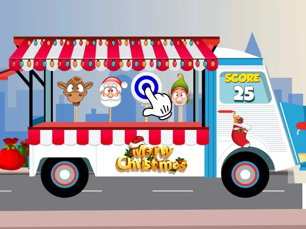 Ảnh chụp màn hình của Christmas Puzzles Mini Games iPad 