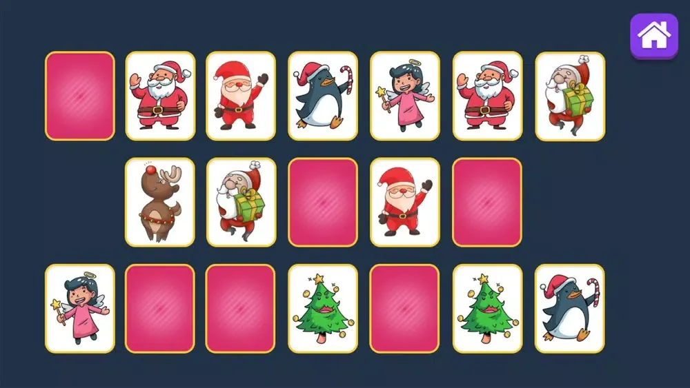 Ảnh chụp màn hình của Christmas Puzzles Mini Games