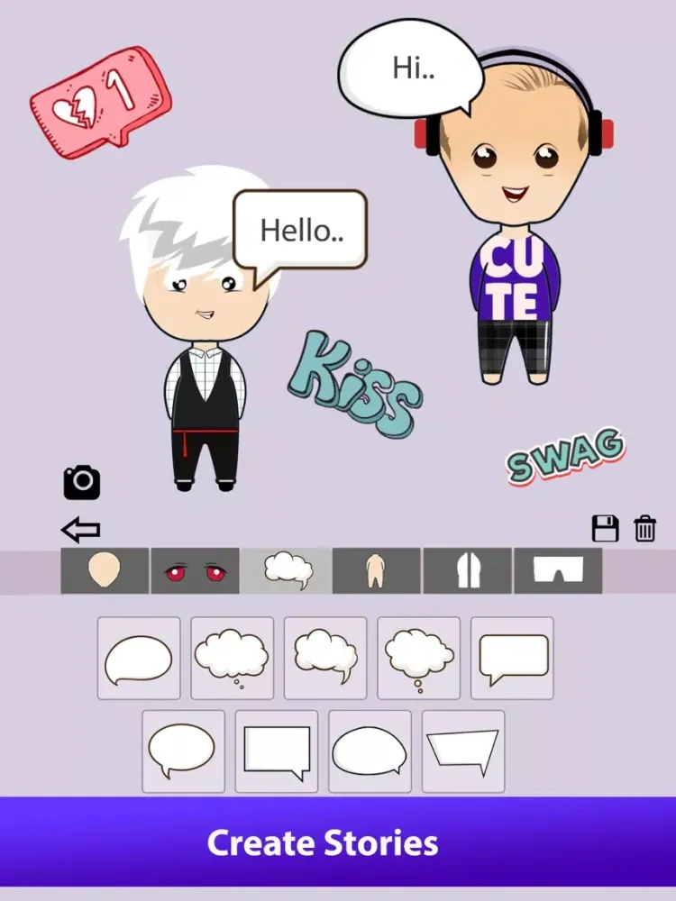 Capturas de tela do Doll Star Dressup iPad 