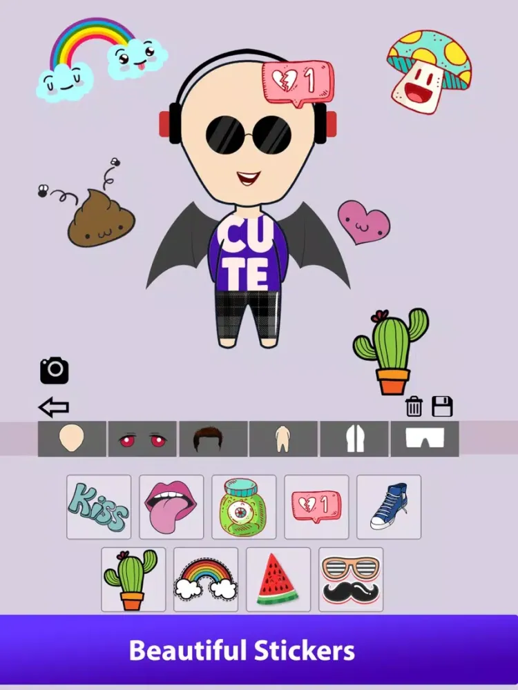 Capturas de tela do Doll Star Dressup iPad 