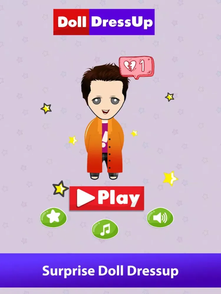 Capturas de tela do Doll Star Dressup iPad 