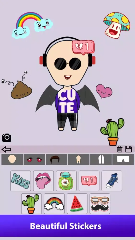 Capturas de tela do Doll Star Dressup