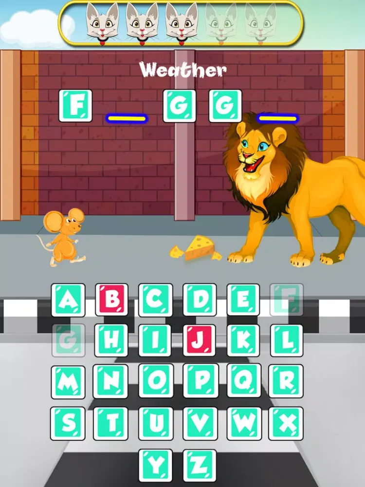 Mouse Hang Guess the Word iPad  Ekran Görüntüleri