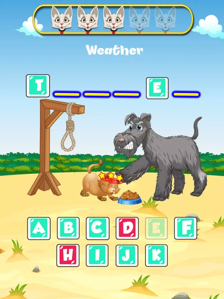 Mouse Hang Guess the Word iPad  Ekran Görüntüleri