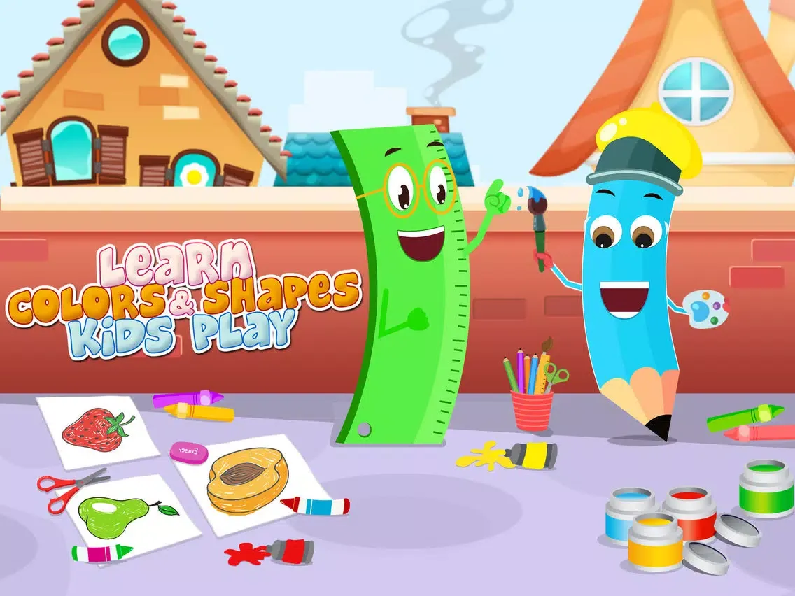 ภาพหน้าจอของ Learn Colors & Shapes Game iPad 