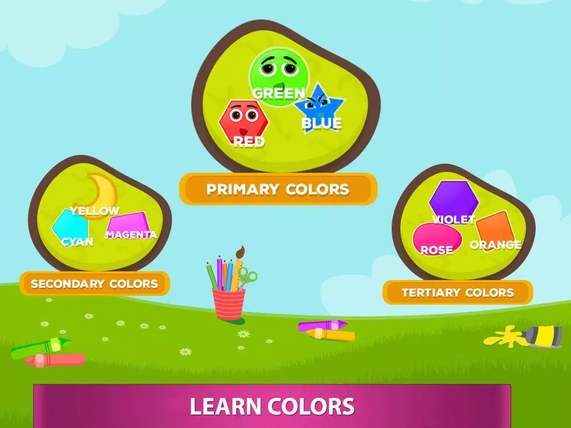 ภาพหน้าจอของ Learn Colors & Shapes Game iPad 