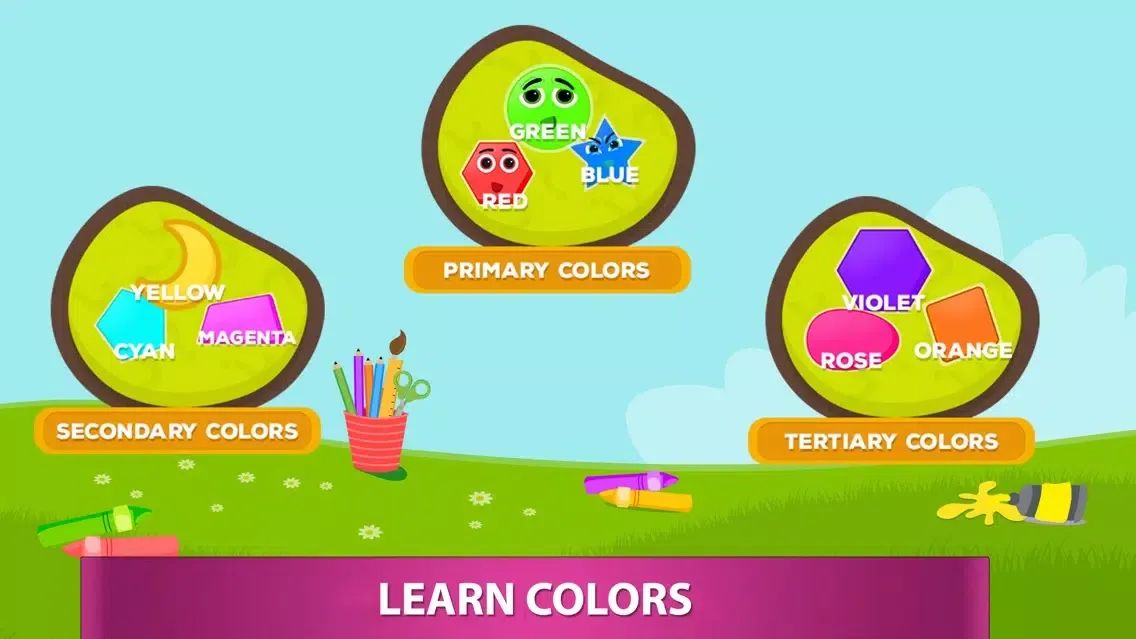 ภาพหน้าจอของ Learn Colors & Shapes Game