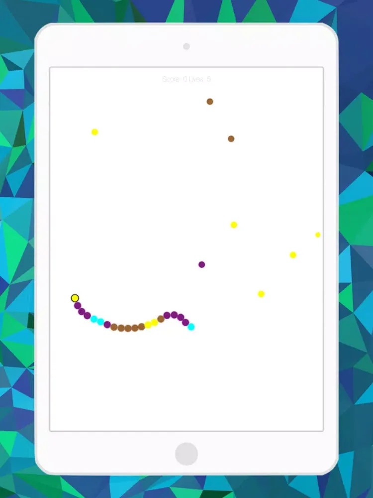 Screenshot di Color Snakes - eat the colors! iPad 