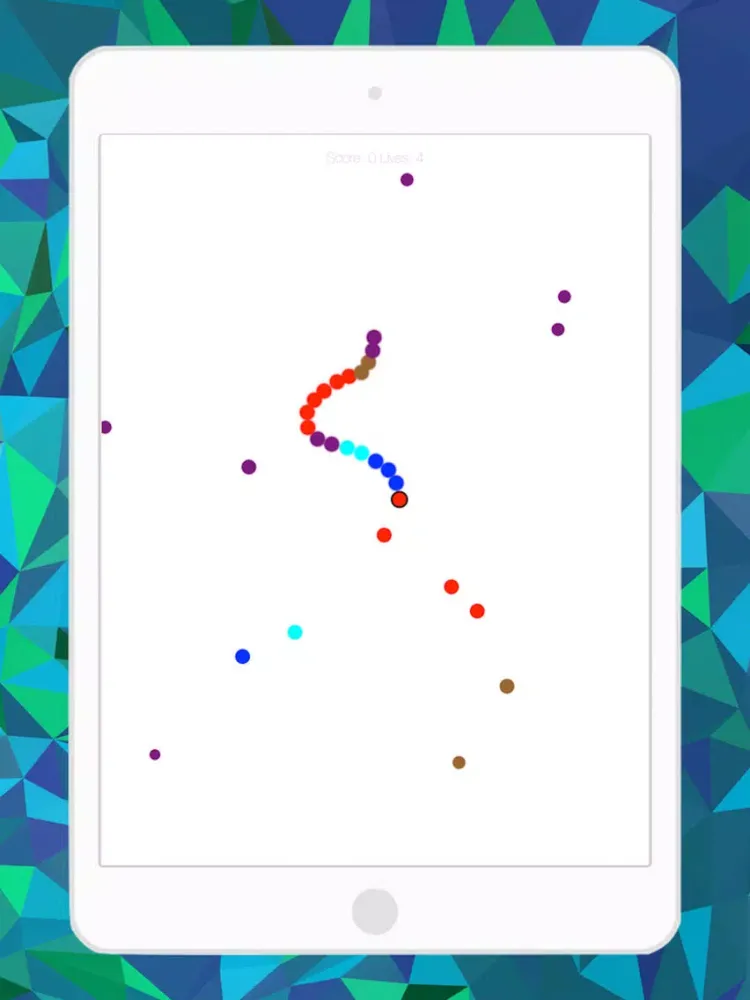 Screenshot di Color Snakes - eat the colors! iPad 
