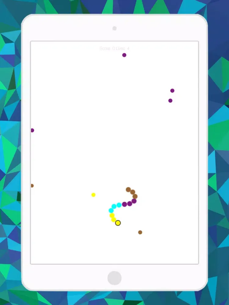 Screenshot di Color Snakes - eat the colors! iPad 