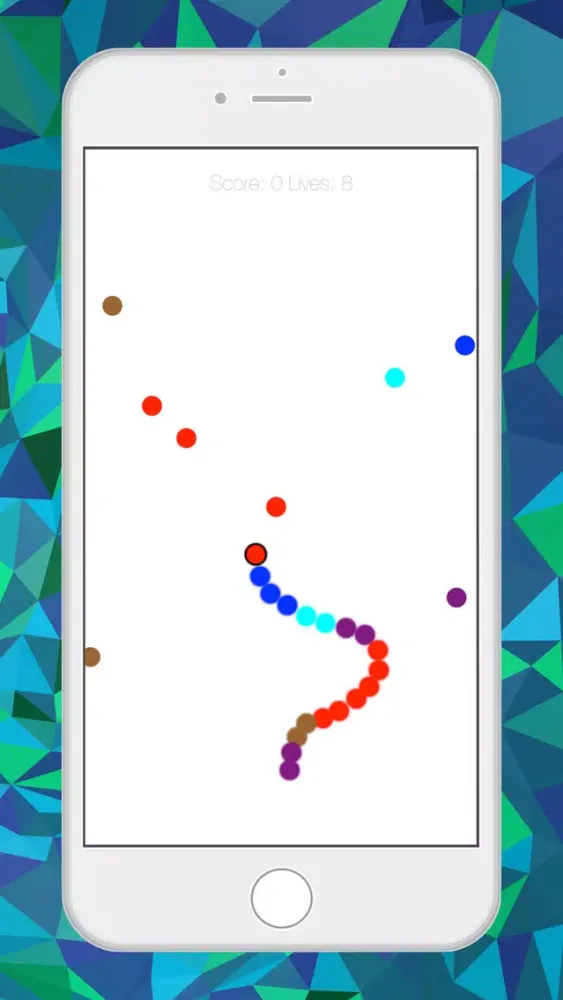 Screenshot di Color Snakes - eat the colors!