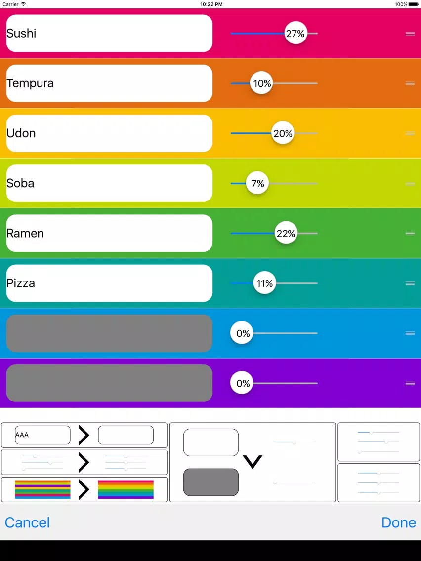 ภาพหน้าจอของ DartsRoulette iPad 